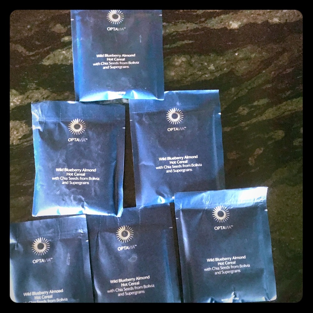 Optavia wild blueberry almond hot cereal